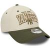 NEW ERA Cappello 9FORTY New York Yankees White Crown Avorio