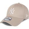 NEW ERA Cappellino 9FORTY New York Yankees MLB Colour Essentials Beige