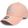 NEW ERA Cappellino 9FORTY Regolabile New York Yankees Essential Women rosa