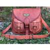 Fatto a mano Borsa a tracolla in pelle da 13" da donna tote satchel messenger (originale C...