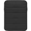 MoKo Custodia Protettiva per Tablet per 9-11 Pollice, Borsa Morbido per Laptop Universale Compatibile con iPad Air 5/4th 10.9, iPad Pro 11 inch, iPad 10th 10.9, iPad 9/8th 10.2, Buona Protezione, Nero