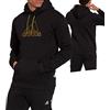 adidas M Fi WTR Hoodie Felpa con Cappuccio, Le Noir, L Uomo