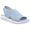 Geox D Spherica Ec5, Sandalo Donna, Lt Sky, 40 EU