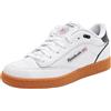 Reebok Club C BULC, Sneaker Unisex-Adulto, FTWWHT/BLACK/RBKG03, 40 EU