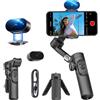 AOCHUAN SmartphoneStabilizzatore Gimbal, Tracciamento AI SENZA APP, Controllo dei Gesti, Gimbal Inception con TikTok YouTube, Stabilizzatore Pieghevole a 3 Assi per iPhone e Android - Versione XE AI