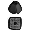Gadpiparty 1set Softbox Diffusore Pieghevole Per Fotografia Accessorio Professionale Per Luce Flash e Light Colore Nero Leggero e Portatile Riduce Ombre e Temperatura Colore