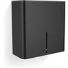 Decor Walther DW 250 distributore per salviette di carta, 0863660, DW 250 nero opaco [Accessori Bagno > Scatole Portasalviette]