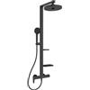 Ideal Standard Alu+ colonna doccia, miscelatore monocomando, BD584XG, Alu+ silk black [Rubinetteria Bagno > Colonne Doccia]