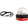 PETZL Swift RL Torcia A Fascia Bacca, Grigio LED Unisex-Adult, Black & Noctilight - Custodia Protettiva, Nero/Arancione