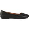 Geox Donne D Charlene A Ballerine Chiuse, Nero, 39 EU