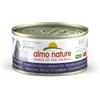 Almo Nature HFC Made in Italy Cibo Umido per gatti adulti al Tonno con Pollo e Prosciutto. Pacco da 24 x 70g