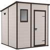 Keter Manor Pent - Casetta da giardino - Con finestra frontale - 183.5x185x200 cm