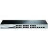 D-link Switch D-Link DGS-1210-28 24GE RJ45/4SFP Porta 24 gigabit+ 4 porte combinate Giga [NUDLISS24000019]