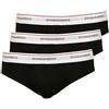 DSQUARED2 3 Slip Uomo Art DCX610040 001 Colore Foto Misura A Scelta Nero XL