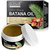 ELBBUB Olio di Batana Puro - Olio Naturale per la Crescita e Riparazione dei Capelli, Anticaduta, Rinforza, Nutre e Idrata i Capelli danneggiati - 100% Naturale e Sostenibile dall'Honduras