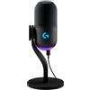 Logitech Microfono a Condensatore RGB Gaming LightSync Nero 988 000569 G Yeti GX