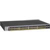 Netgear ProSafe Smart Pro Switch Gigabit PoE+ a 48 Porte 10-100-1000Mbit RJ45 PoE+ con Budget PoE di 760W e 4 Slot per Moduli Gigabit SFP-Mi