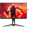 AOC AGON AG275QXN - Monitor Gaming QHD da 27 pollici, 165 Hz, 1 ms, HDR400, FreeSync Premium (2560x1440, HDMI, DisplayPort, hub USB), colore nero-rosso