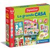 Clementoni - Sapientino Montessori La Grande Casa, Gioco Educativo Bambini 2-4 Anni, Stimola Linguaggio, Manualità e Coordinazione, per Scoprire Forme e Colori, Made in Italy, Lingua Italiana, 16853