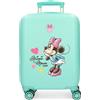 JOUMMA BAGS Minnie Imagine Trolley Abs 50 Cm 4 Ruote Verde Acqua - REGISTRATI! SCOPRI ALTRE PROMO