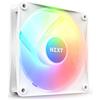 NZXT F120 RGB Core - RF-C12SF-W1 - Ventola RGB montata su hub 120mm - 8 LED indirizzabili singolarmente - Valori elevati di pressione statica e di flusso d'aria - Controllo PWM - Bianco