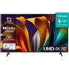 Hisense Smart TV 50 Pollici 4K Ultra HD Display LED Sistema Vidaa DVBT2/C/S2 Classe E colore Nero - 50A6N