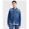 Tommy Jeans Giacca In Denim Stretch Sbiadito Uomo