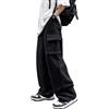 AIEOE Pantaloni Cargo da Ragazzo Y2K Vintage Baggy Jeans Gamba Larga Streetwear Hip Hop Pantaloni Casual Bootcut Dritti Jeans Denim - 155-185cm, XXL