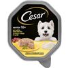 Cesar Senior 10+ Vaschette Pollo e Riso Umido per cane - 14 x 150 g