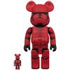 MEDICOM TOY BE@RBRICK SITH TROOPER 100% & 400% MEDICOM TOY Bearbrick NUOVO