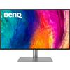 Benq Monitor PC 32 4K Ultra HD Display LED 3840 x 2160 Pixel Luminosità 400 cd/m2 Risposta 5 ms HDMI DisplayPort colore Nero / Grigio - 9H.LLYLA.TBE