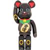 Medicom Toy BE@RBRICK MANEKI NEKO Black Chrome 1000% Medicom Toy bearbrick