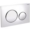 Geberit PLACCA RICAMBIO GEBERIT SIGMA20 DOPPIO TASTO BIANCO/CROMO 115.882.KJ.1
