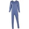 G CONFEZIONI EMY SINCE 1967 Emy Pigiama Intero Donna Uomo - Pigiama Sanitario per Anziani con Cerniera Posteriore Caldo e Pesante- Il Perfetto tutone Pigiama Intero Anziano Invernale in Cotone Caldo 100% Made in Italy