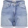 ONLY Onljosephine Stretch Shorts DNM Azg Noos Pantaloncini di Jeans, Mix Blu Chiaro, XS Donna