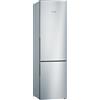 Bosch Serie 4 KGV39VLEAS Frigorifero combinato da libera installazione 201 x 60 cm Metal look Classe E