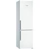 Bosch Serie 4 KGN39VWEQ Frigorifero combinato da libera installazione 203 x 60 cm Bianco Classe E