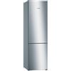 Bosch Serie 4 KGN39VLEB Frigorifero combinato da libera installazione 203 x 60 cm Metal look Classe E