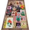 WELL HOME MOBILIARIO & DECORACIÓN Tappeto in poliestere stampato 80 x 150cm