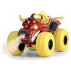Dickie Toys - Flaming Fire Monster Auto, 25 cm, grande monster truck, funzione vapore e pneumatici in gomma, per bambini dai 3 anni, sistema a ruota libera, luci e suoni, batterie incluse, 203754003