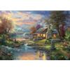 Schmidt Spiele 59691 Thomas Kinkade, paradiso naturale, Puzzle da 500 Pezzi