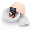 Arola Cestino Rotondo da Lievitazione Banneton Brotform per Pane e Impasti - Proofing Rising Rattan Ciotola per Cottura 18cm (2 Pack)