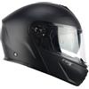 CGM Casco modulare, 569A C-MAX MONO, Nero opaco,S (55-56cm)