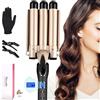 AIMERVO Piastra Onde per Capelli 28MM crea Onde Morbide Effetto Sirena, AIMERVO 14 Livelli di Temperatura da 80-210°C Ferro Arricciacapelli Professionale, Display LCD Mermaid Waver, Autospegnimento dopo 60Min
