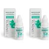 Contacta, Gocce Oculari Yal, Gocce Oculari con Acido Ialuronico e Acque Distillate di Fiori, Allevia le Irritazioni, Azione Rinfrescante e Idratante, 15 ml (Confezione da 2)
