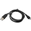 caseroxx cavo USB caseroxx, Cavo dati per TomTom GO PROFESSIONAL 6250, cavo USB come cavo di ricarica o per il trasferimento dati in nero
