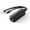 Revotech REVODATA Splitter PoE Gigabit Tipo C 5V/2.4A, Uscita da 48V PoE a USB-C 5V/2.4A, 10/100/1000Mbps Standard IEEE802.3af/at, Adattatore Splitter PoE per Casa Intelligente/Pi 4B/4B+ (TYPEC0502G)