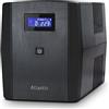 Atlantis OnePower 1200, UPS Line Interactive 1200VA/700W, AVR, Onda PseudoSinusoidale, 3 prese IEC+2 prese Schuko, 2 Batterie 12V 7Ah