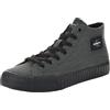 Calvin Klein Jeans Sneakers Vulcanizzate Uomo Skater Vulc Mid Laceup Cs Ml Dif Scarpe, Nero (Black), 41