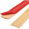 ztowoto Striscia di soglia in PVC da 200cm, strisce di transizione del pavimento, strisce di rivestimento per pavimenti in laminato (4cm, 200cm-quercia)